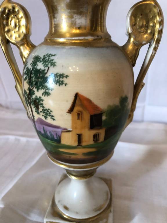 Vase porcelaine de Paris | Puces Privées
