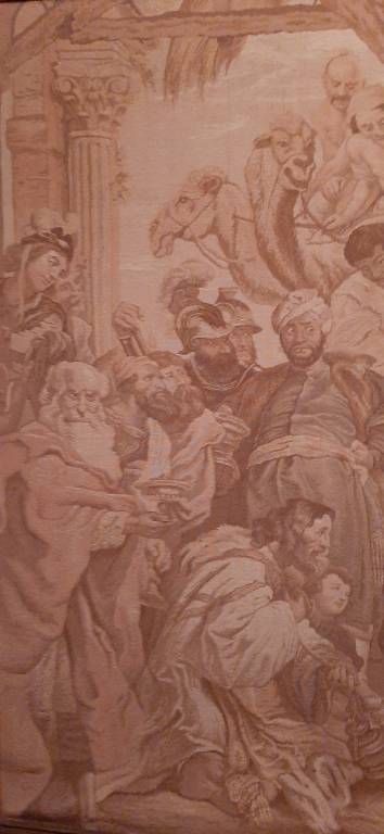 Copie en tapisserie de l'adoration des mages de Pierre-Paul Rubens | Puces Privées