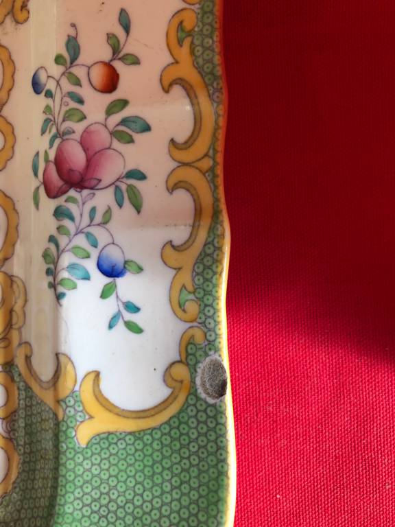 Plat en porcelaine Minton | Puces Privées