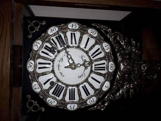 Horloge comtoise François Désiré Odobez Morez | Puces Privées