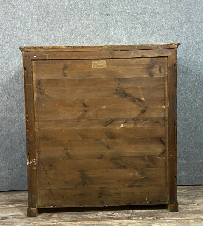 Magnifique secrétaire en bois clair époque Empire  Biedermeier vers 1800. | Puces Privées