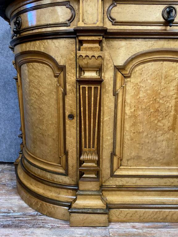buffet en enfilade époque Empire Charles X en bois clair vers 1820  f | Puces Privées