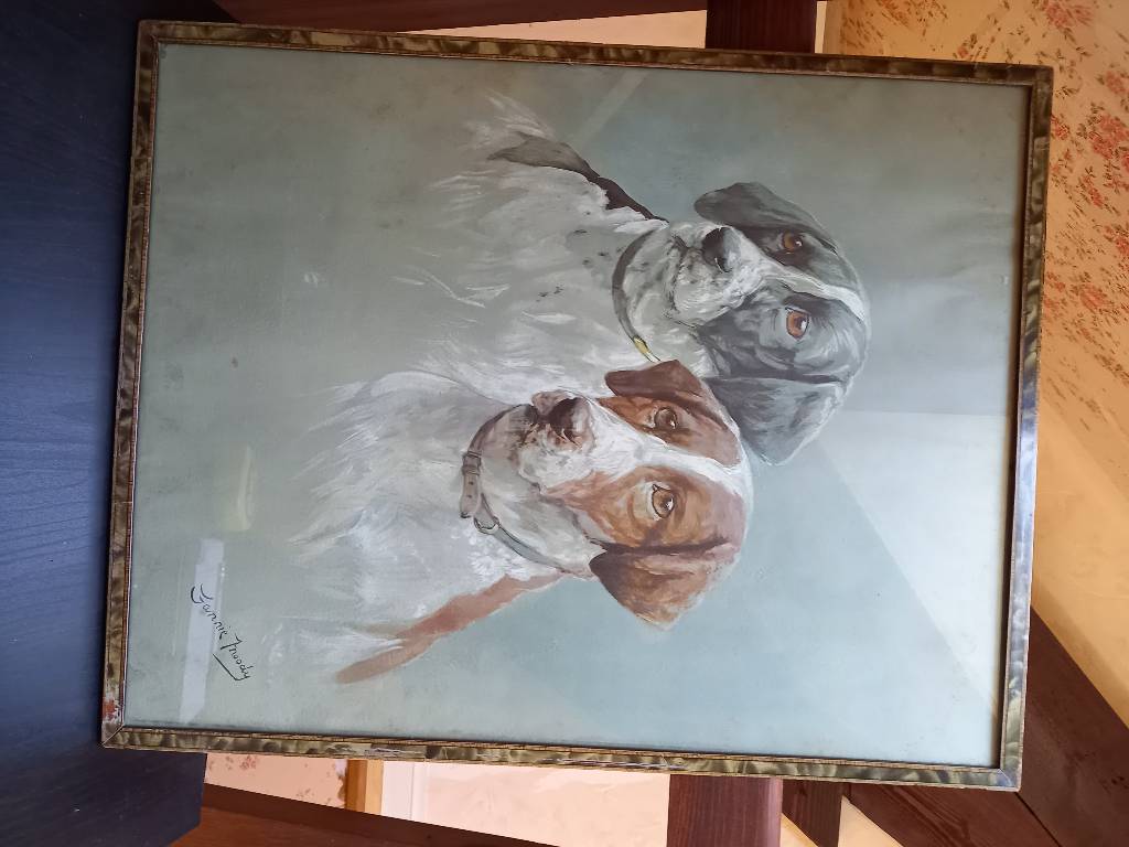 Deux chiens par Fanny Moody | Puces Privées