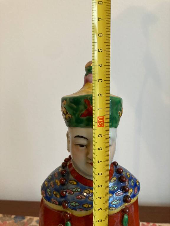 Paire de figurines en porcelaine Chinoise | Puces Privées