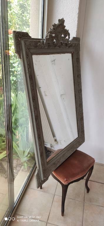Miroir en bois sculpté | Puces Privées