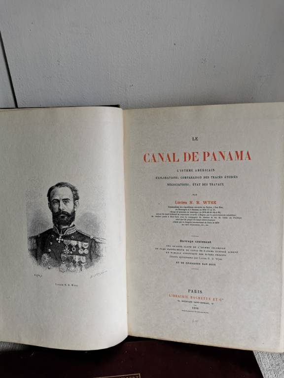 No - 499 - Le Canal de Panama par Lucien N . B; Wyse 1886 Paris | Puces Privées
