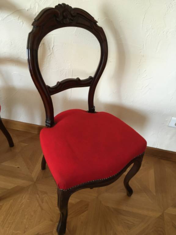 Paire de chaise style Napoléon III | Puces Privées