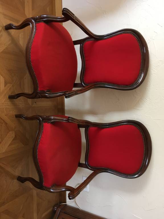 Paire de fauteuils style Napoléon III | Puces Privées
