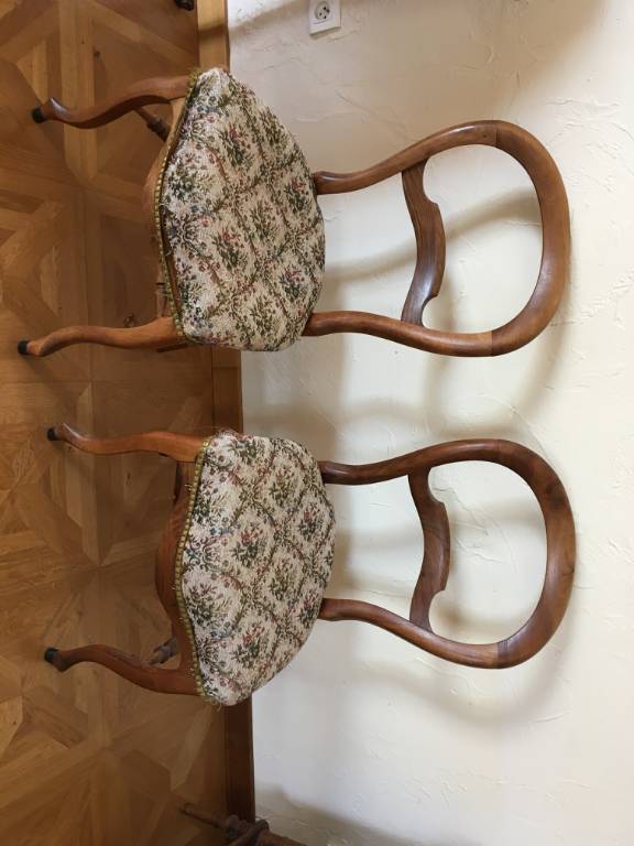 Paire de chaises style Napoléon III | Puces Privées