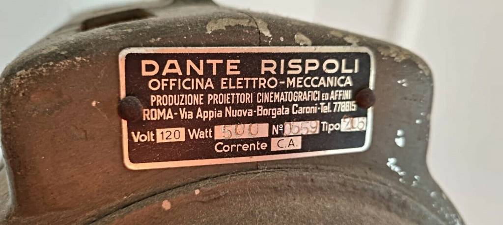 Lampadaire projecteur de cinéma Dante Rispoli début 20ème | Puces Privées