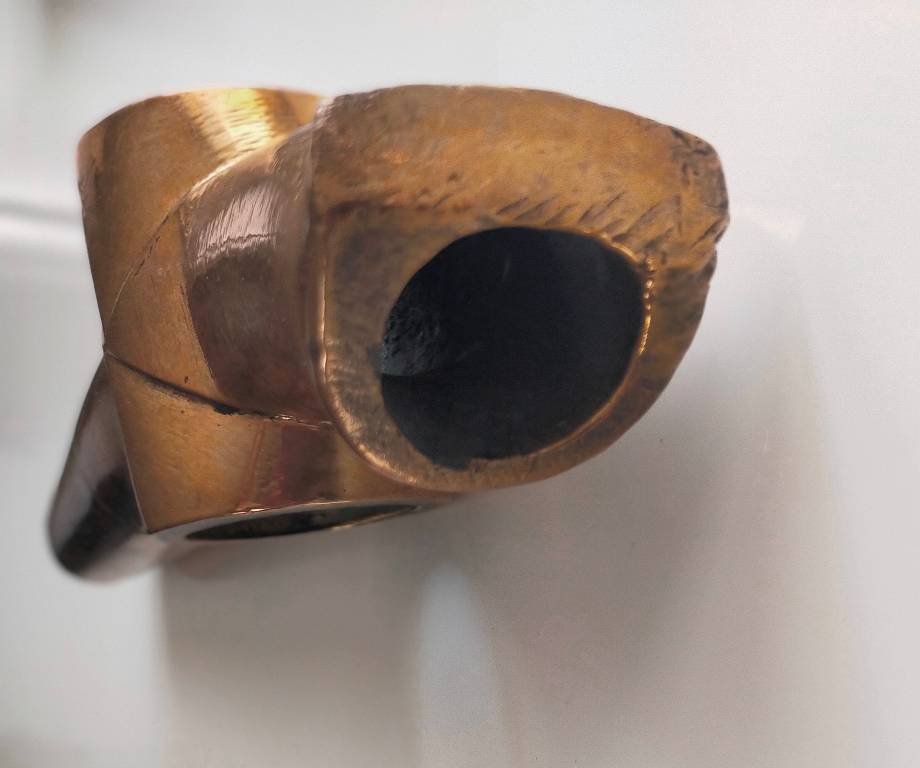 Ancienne cannelle de foudre robinet de tonneau en bronze | Puces Privées