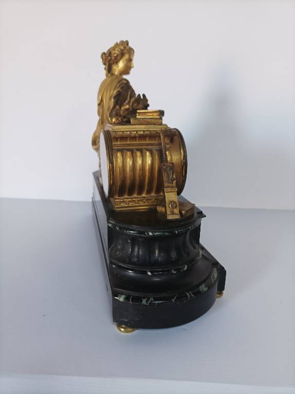 Henri Picard (1840- 1890) Pendule allégorique en bronze Napoleon III | Puces Privées