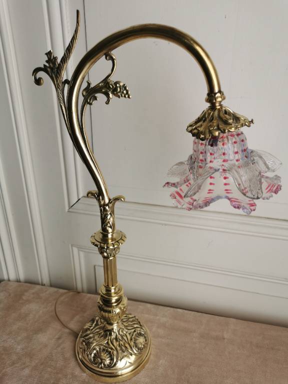 No - 535 -  Lampe de bureau ou d'ambiance en bronze époque 1900 | Puces Privées
