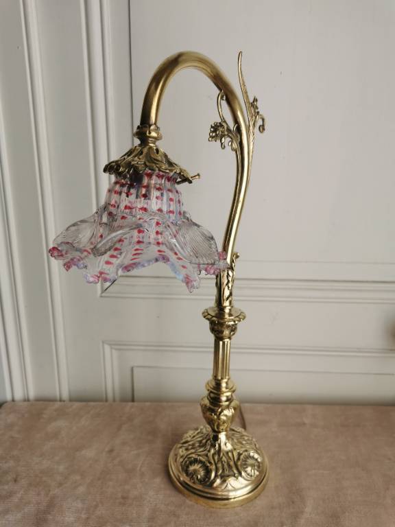 No - 535 -  Lampe de bureau ou d'ambiance en bronze époque 1900 | Puces Privées