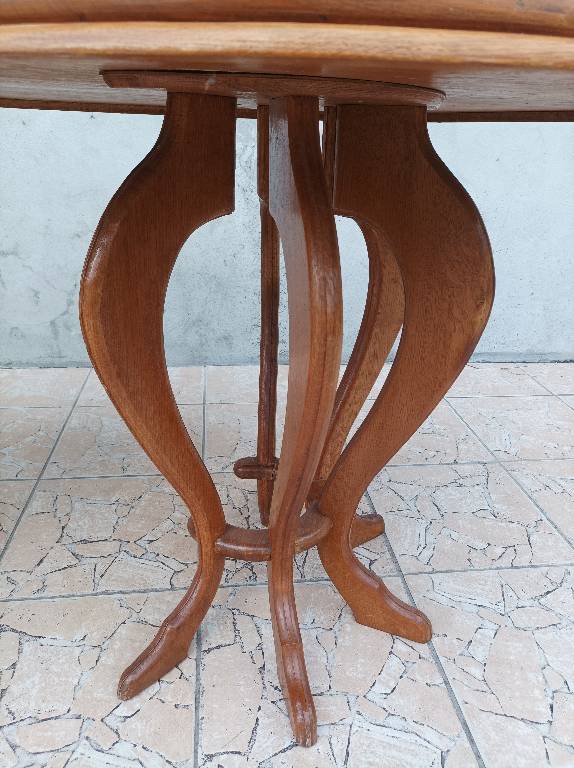 Table en chêne massif vintage | Puces Privées