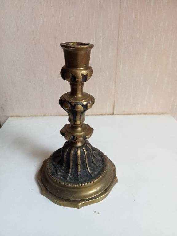 chandeliers XIXème en bronze Hauteur 17 cm | Puces Privées