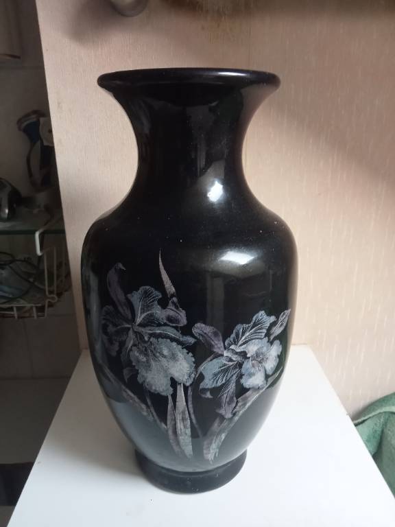 vase ancien hauteur 36 cm diamètre 18 cm | Puces Privées