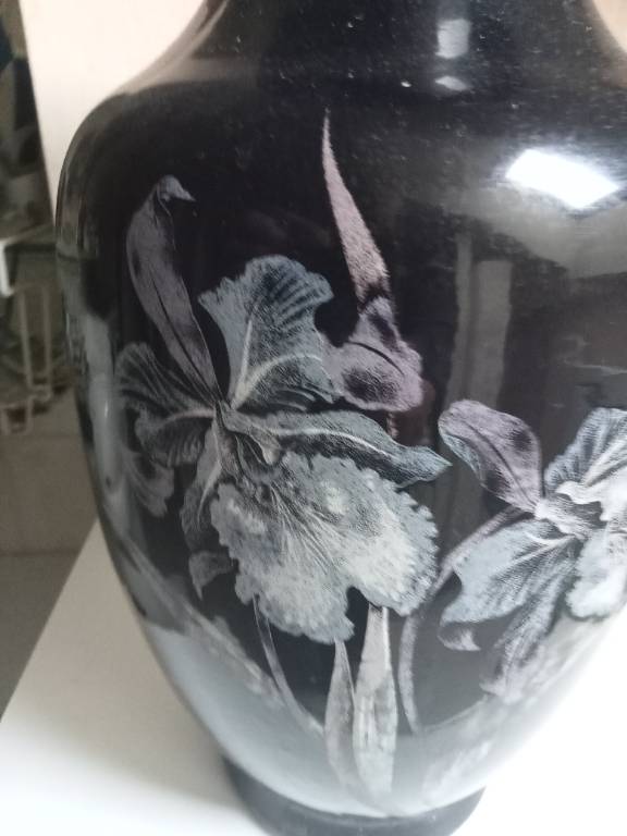 vase ancien hauteur 36 cm diamètre 18 cm | Puces Privées