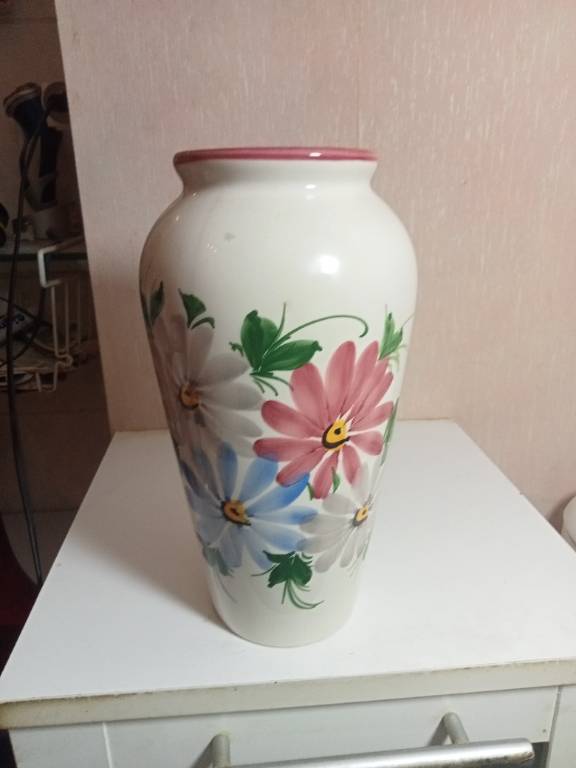 vase ancien hauteur 26 cm diamètre 14 cm | Puces Privées