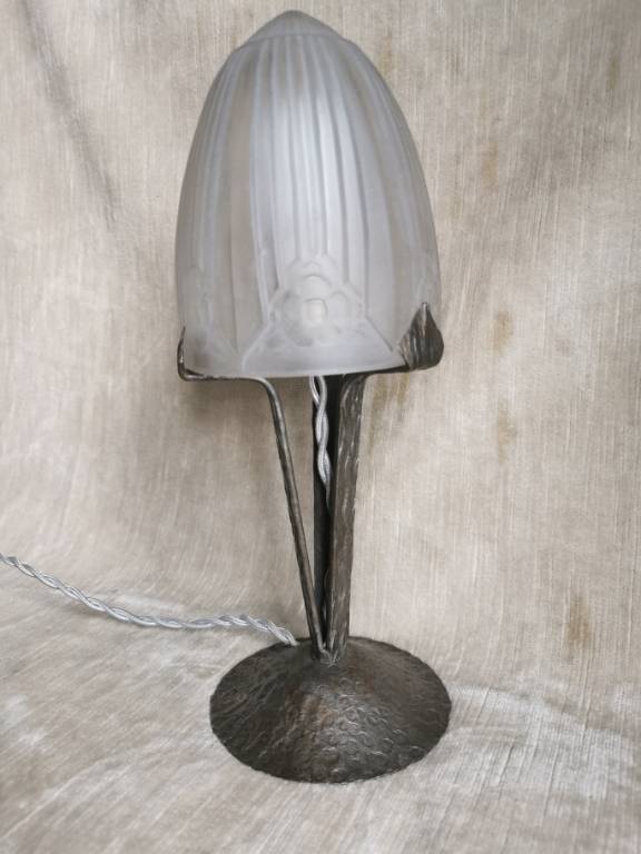 No - 564 - Lampe Art Déco signé Sonover  vers 1930 | Puces Privées