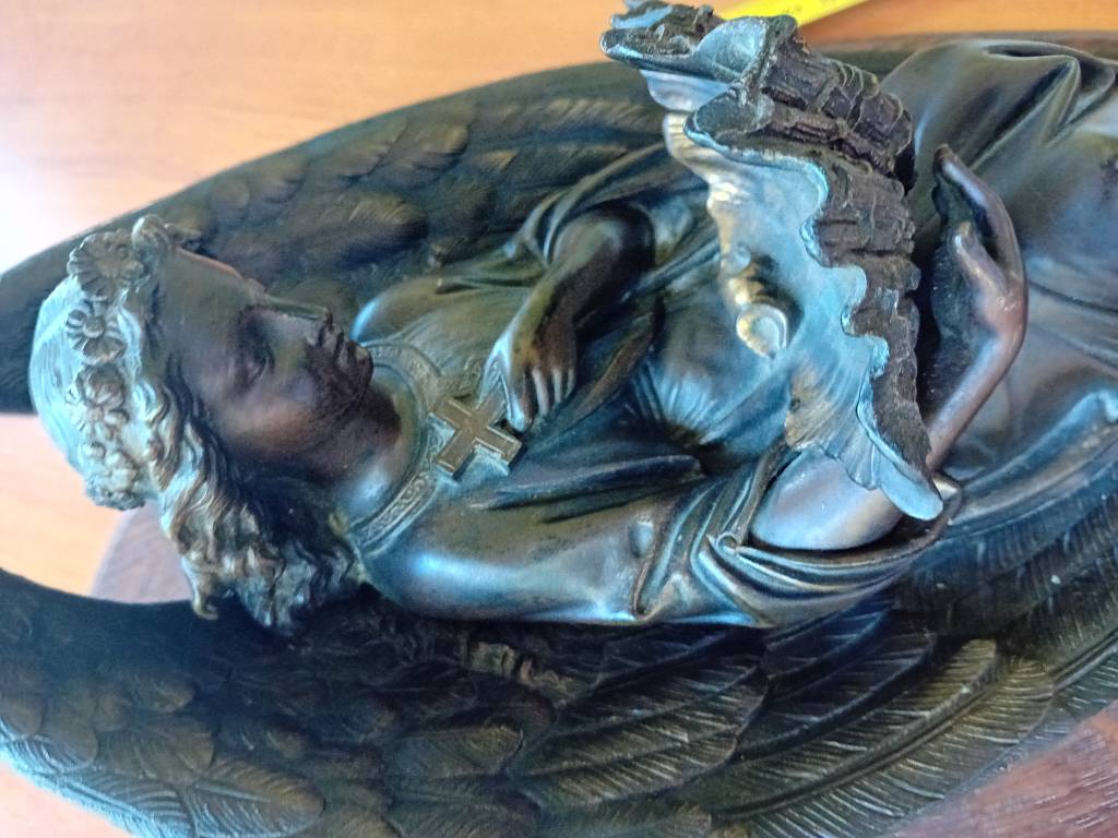 Grand bénitier en bronze | Puces Privées