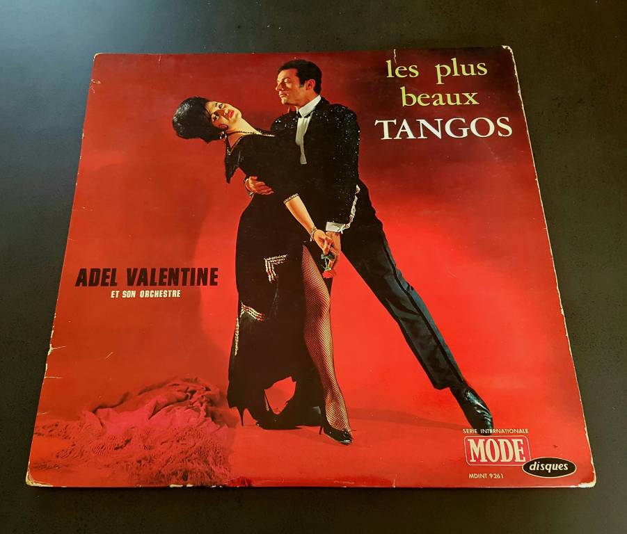 Vinyle 33T 1965 rare, Les plus beaux Tangos, Adel Valentine | Puces Privées