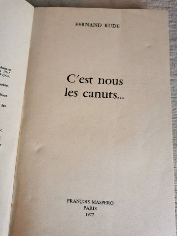 No - 575 - Fernand Rude , C'est nous les canuts | Puces Privées