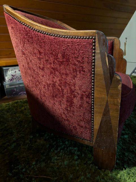 Fauteuil Style Art Deco | Puces Privées