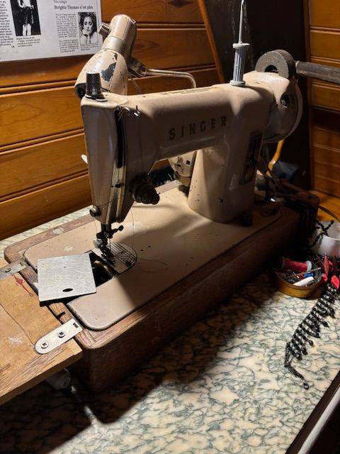 machine à coudre ancienne - Singer | Puces Privées