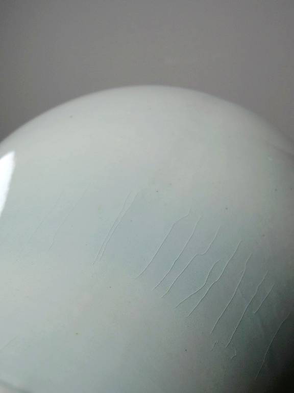 Grande potiche chinoise céramique glacée céladon | Puces Privées