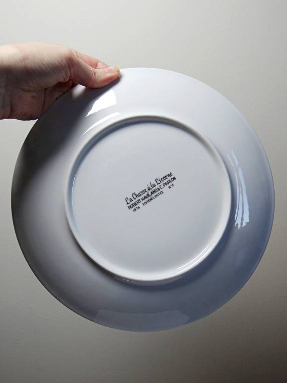 Assiette edition limitée Haviland & Parlon 1976 Limoges 