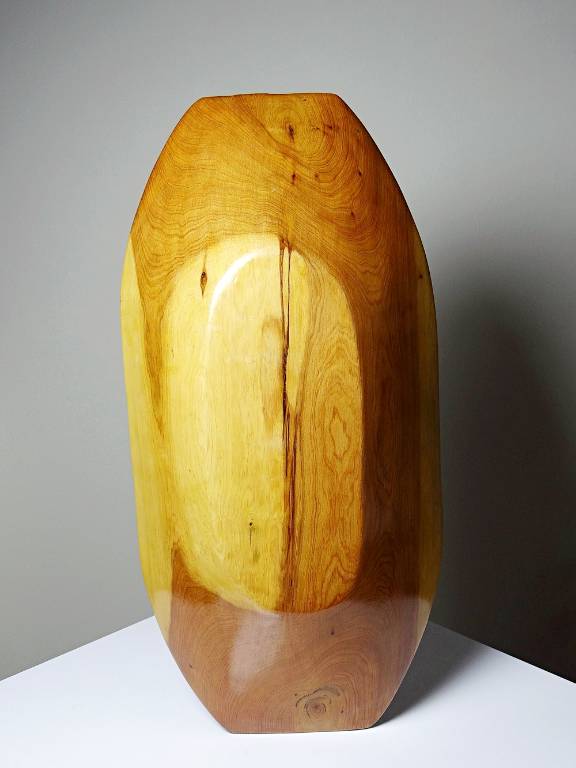 Grand plat, coupe, creuse en bois Maroc vintage | Puces Privées