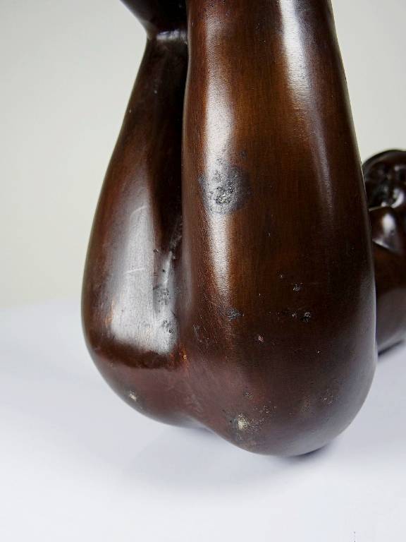Grande statuette femme nue, Vénus en bronze de charme vintage | Puces Privées