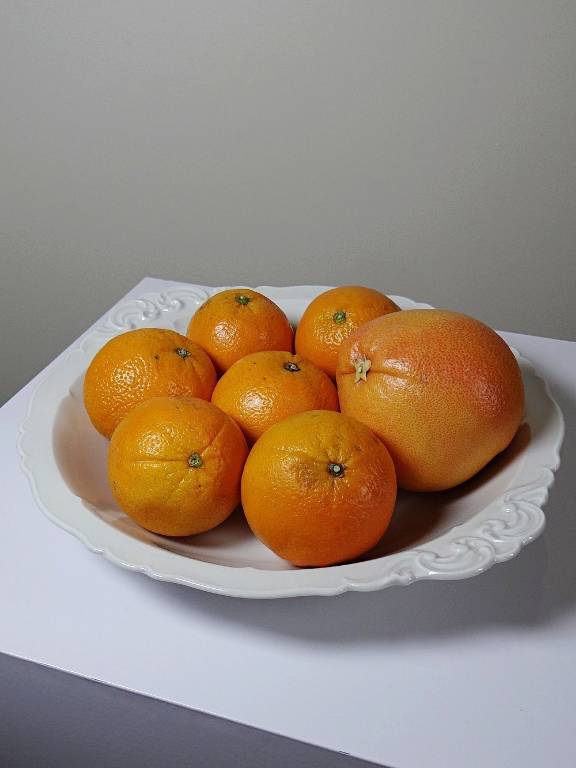 Grand plat de service creux porcelaine fine de Limoges blanche vintage/ancien | Puces Privées