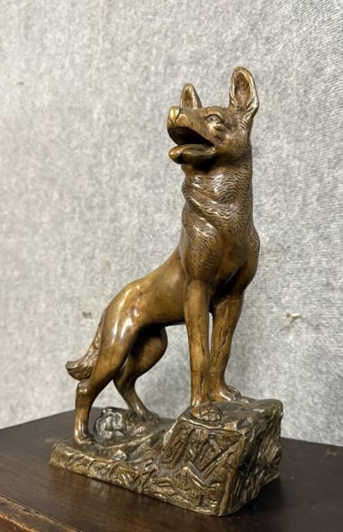D'après Louis-Albert CARVIN (1875-1951) : Sculpture en bronze époque Napoléon III | Puces Privées
