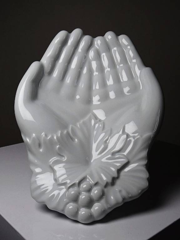 Vide poche George Sand et Cocteau porcelaine blanche de Limoges GDA vintage | Puces Privées