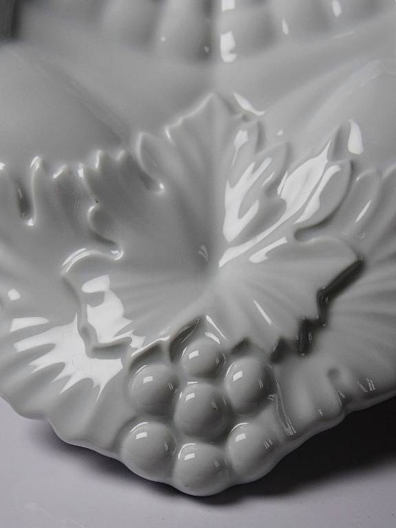 Vide poche George Sand et Cocteau porcelaine blanche de Limoges GDA vintage | Puces Privées