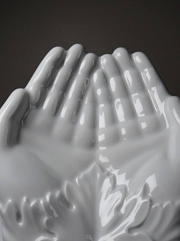 Vide poche George Sand et Cocteau porcelaine blanche de Limoges GDA vintage | Puces Privées