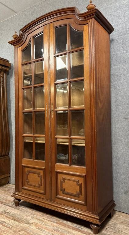 Bibliothèque style Louis XVI en acajou vers 1880 | Puces Privées