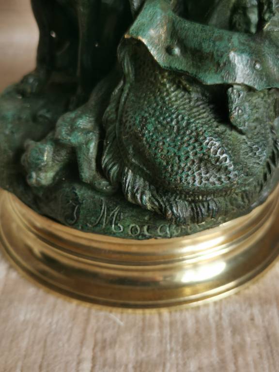 No - 588 - Petit bronze par Jules Moigniez | Puces Privées
