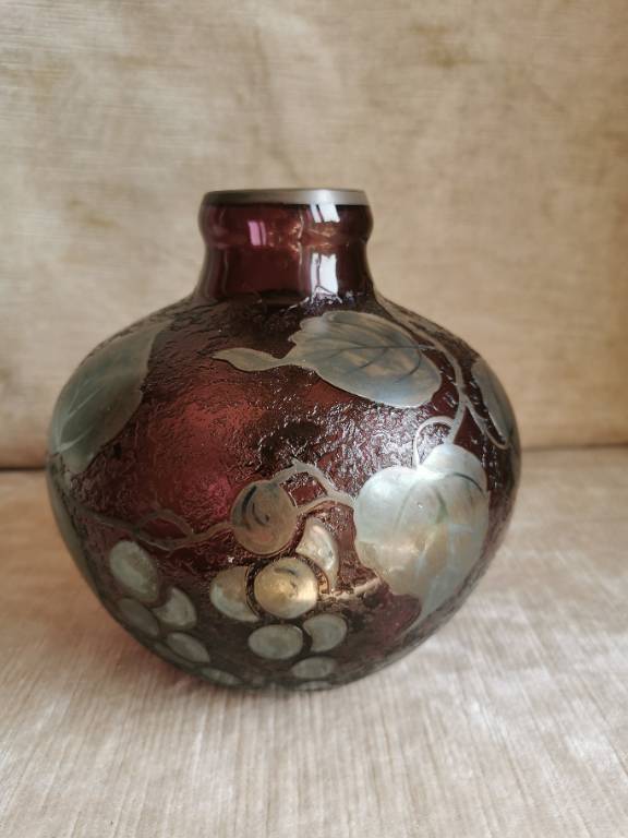 No - 589 - Vase Art - Déco signé D' Argyl | Puces Privées
