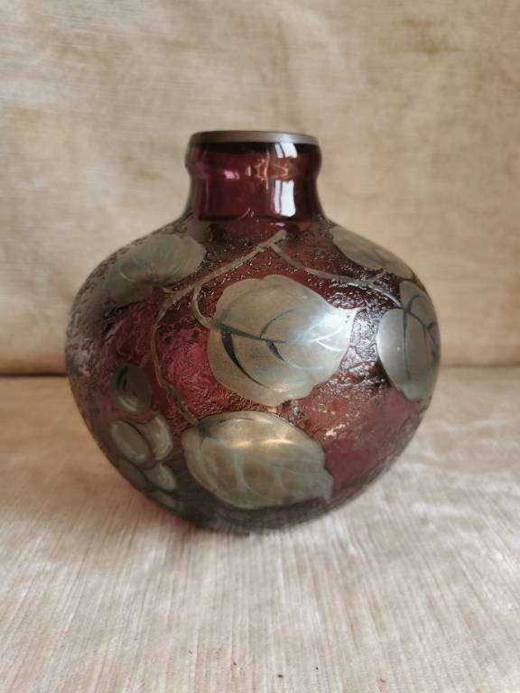 No - 589 - Vase Art - Déco signé D' Argyl | Puces Privées
