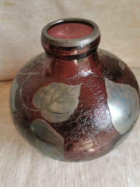 No - 589 - Vase Art - Déco signé D' Argyl | Puces Privées