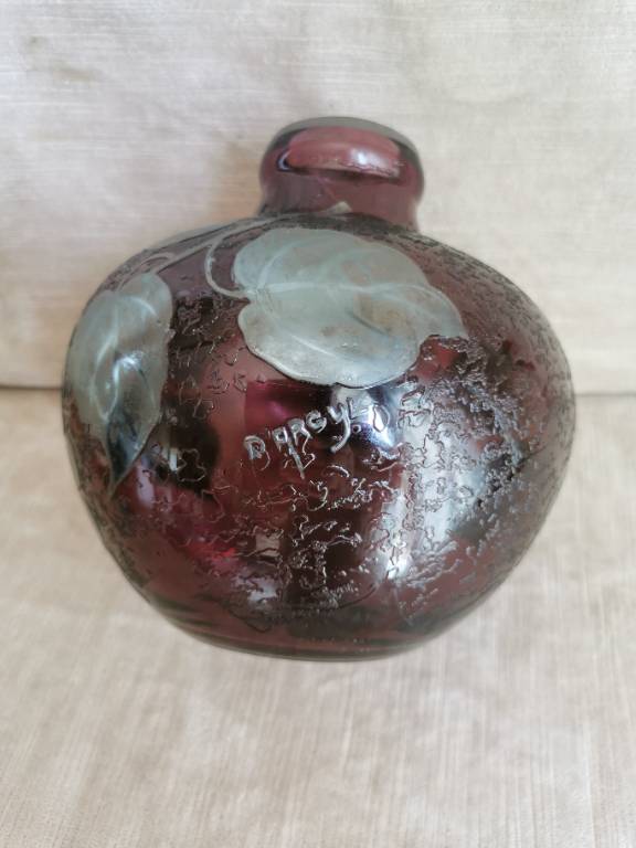No - 589 - Vase Art - Déco signé D' Argyl | Puces Privées
