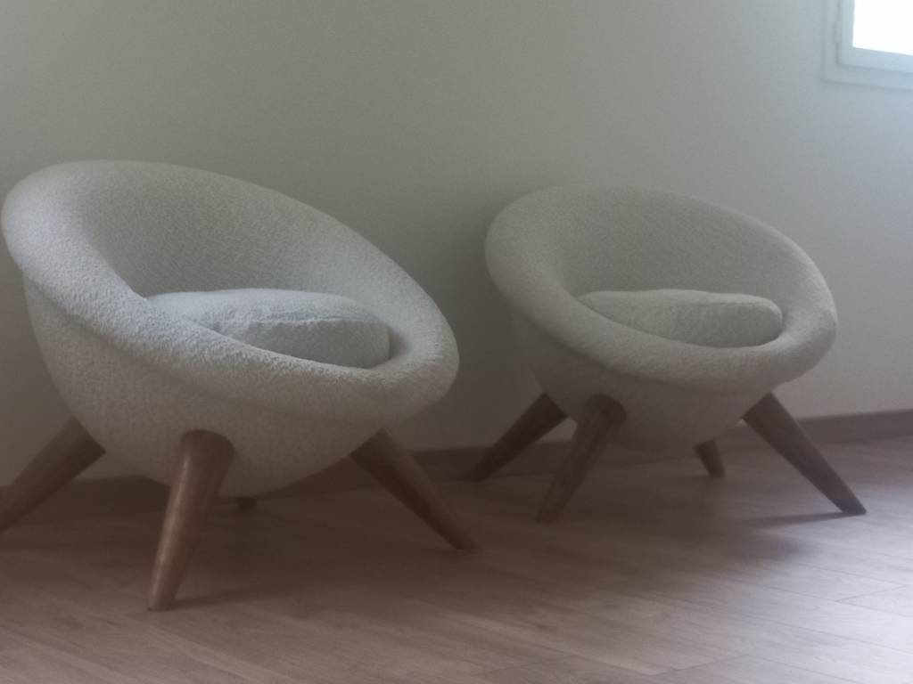 fauteuil œuf | Puces Privées