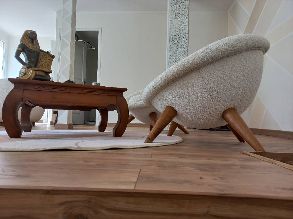 fauteuil œuf | Puces Privées