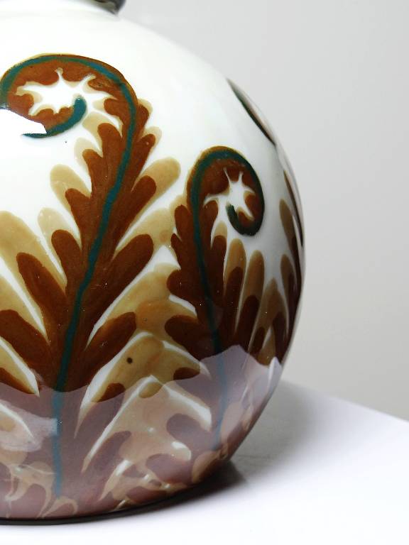 Petit vase boule porcelaine Tharaud Limoges circa 1920-1940 | Puces Privées