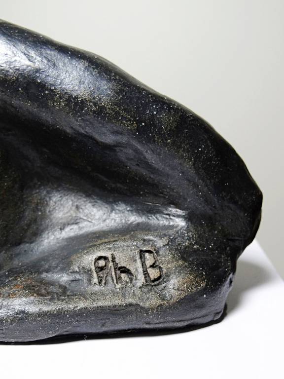 Buste de femme céramique XXe artisanat d'art à identifier | Puces Privées