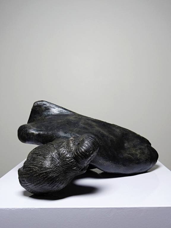 Buste de femme céramique XXe artisanat d'art à identifier | Puces Privées