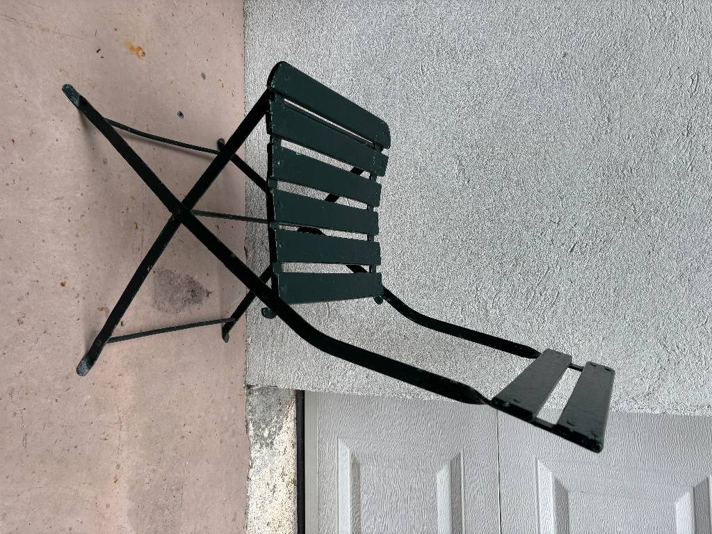 6 Chaises de jardin pliantes | Puces Privées